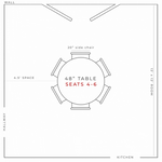 Granby Barnwood Round Dining Table