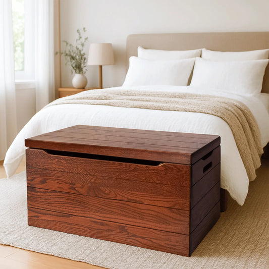 Palmer Oak Blanket Chest, Michaels Stain