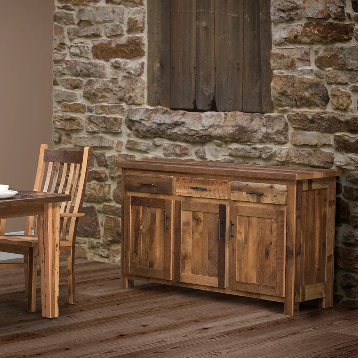 Evanston Reclaimed Barnwood Buffet