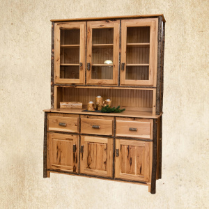 Hickory 3 Door Hutch