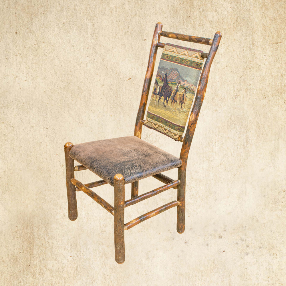 Hickory Medium Back Dining Chair