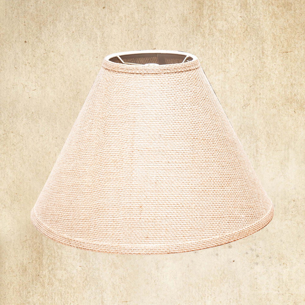 Burlap Lamp Shade