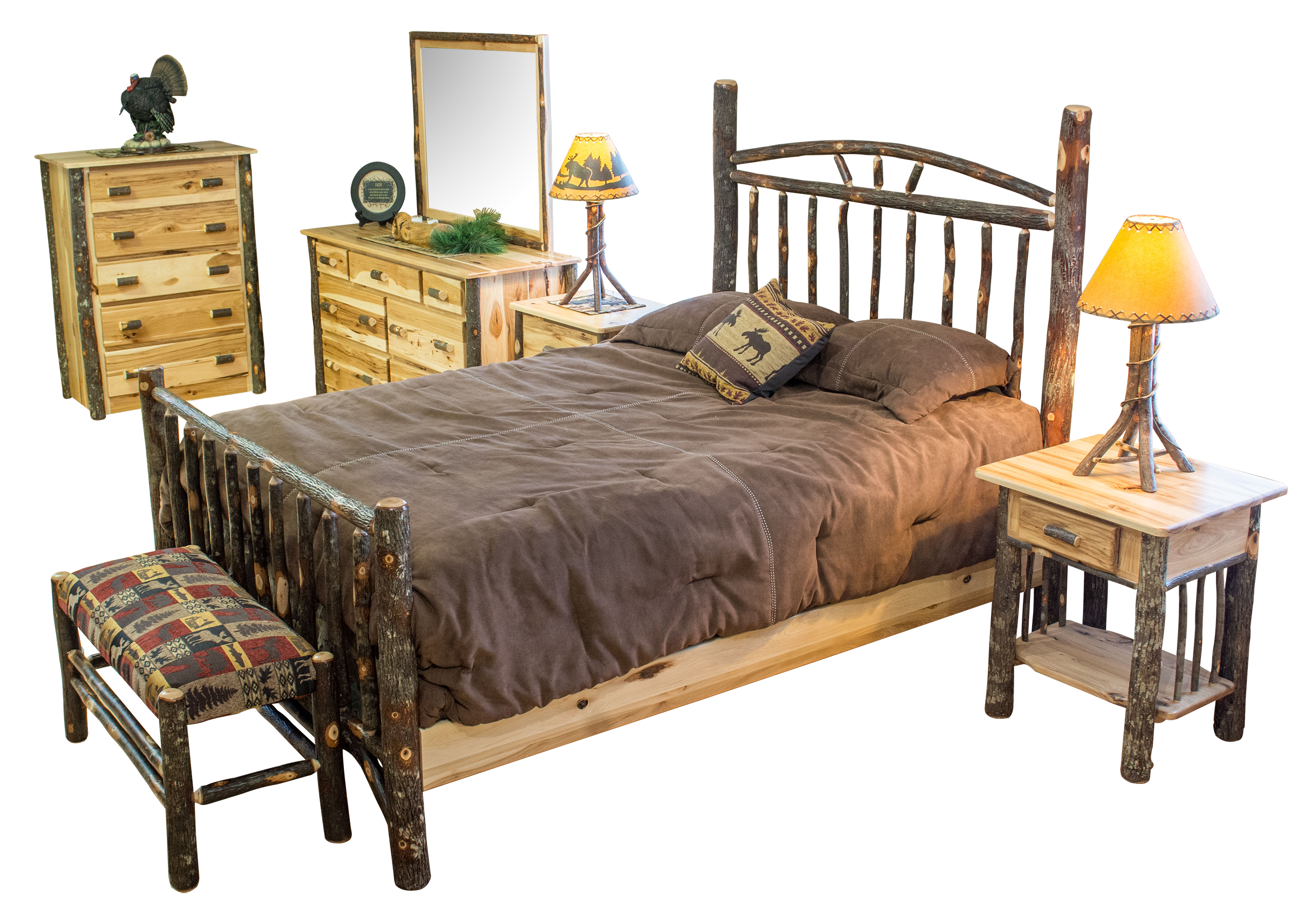 Hickory Bedroom Set